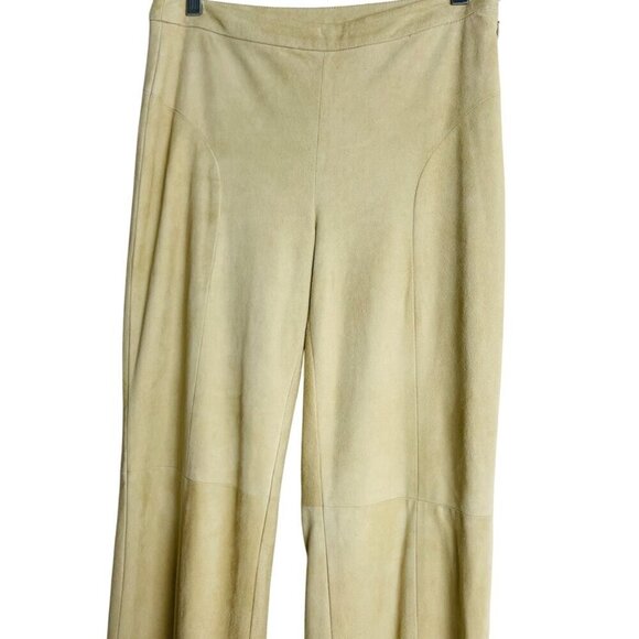 Carlisle women’s 90s suede pants small sand 26 waist - Picture 3 of 11